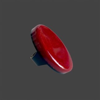 Anillo Ovalado Rojo