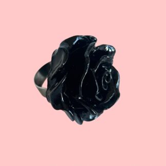 Anillo Rose Negro