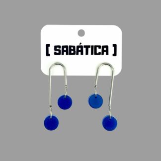 Aros Cherry Lady Azul