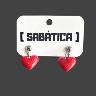 Aros Mini Love Rojo